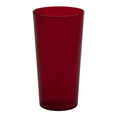 Cambro 2000P156 Colorware Ruby Red 22 Oz Plastic Tumbler - Dozen