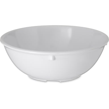 Carlisle 4352102 Dallas Ware 14 Oz. White Nappie Bowl
