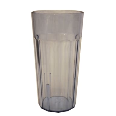 Cambro NT20401 Newport Slate Blue 22 Oz. Fluted Tumbler - Dozen