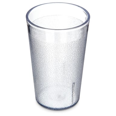 Carlisle 550607 Stackable 9.5 Oz. Clear Tumbler - Dozen