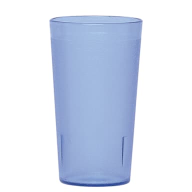 Cambro 1200P2401 Colorware Slate Blue 12.6 Oz. Plastic Tumbler - Dozen