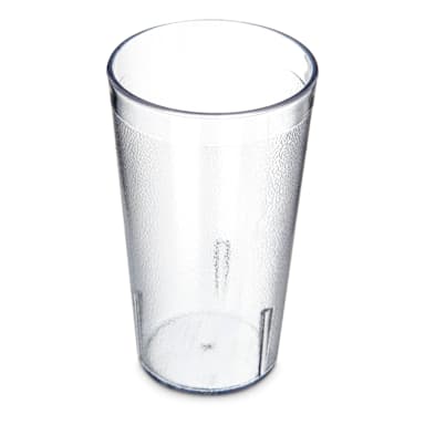Carlisle 521207 Stackable 12 Oz. Clear Tumbler - Dozen