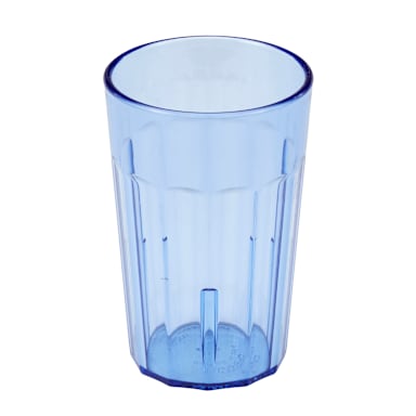 Cambro NT8401 Newport Slate Blue 8 Oz. Fluted Tumbler - Dozen