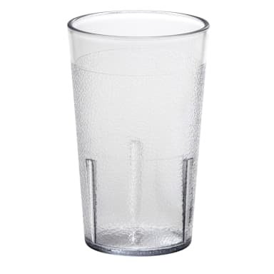 Cambro 500P152 Colorware Clear 5.2 oz. Plastic Tumbler