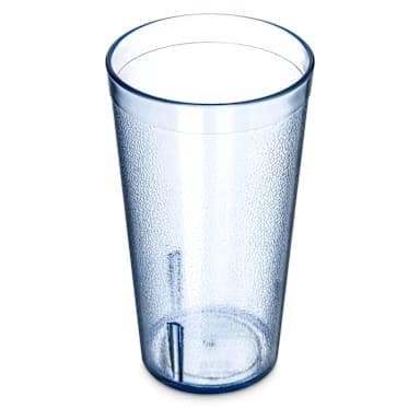 Carlisle 521654 Stackable 16 Oz. Blue Tumbler - Dozen
