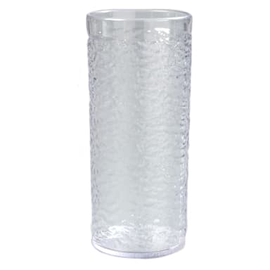 Carlisle 551907 Optic Pebbled 20 Oz. Clear Tumbler - Dozen