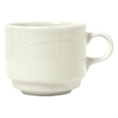 Libbey - Formerly Syracuse China 950093107 Cascade 8.5 Ounce Stacking Tea Cup