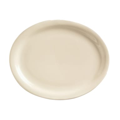 Libbey - Formerly World Tableware NR-14 Kingsmen White 13-1/4" Oval Platter