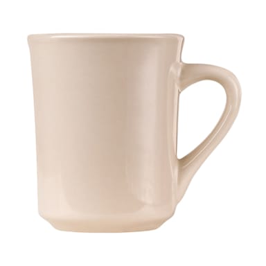 Libbey - Formerly World Tableware TM-8-W Montego Bay 8.5 Oz. White Tiara Mug