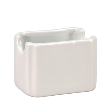 Vertex® China SPH-P Argyle White Sugar Packet Holder