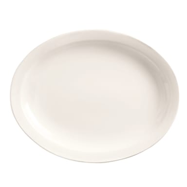 Libbey - Formerly World Tableware 840-530N-18 Porcelana Narrow Rim Platter