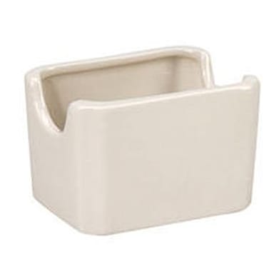 Vertex SPH-W Buckingham 3.5" White Sugar Packet Holder