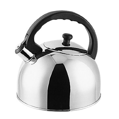 Darling Foodservice Stainless Steel 2.5 Qt. Tea Kettle w/ Capsuled Bottom