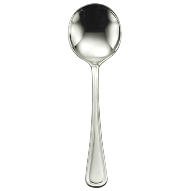 1880 Hospitality 1364SBLF Regis Silverplate Bouillon Spoon - Dozen