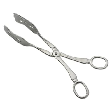 1880 Hospitality V012MTCF New Rim Silverplate Pastry Tong