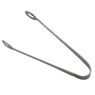 1880 Hospitality V012MTLF New Rim Silverplate Large Tong