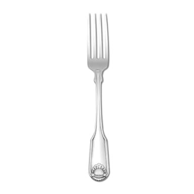 1880 Hospitality 2496FDNF Classic Shell S/S 7-5/8" Dinner Fork - Dozen