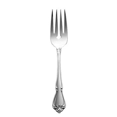 1880 Hospitality 2552FSLF Arbor Rose S/S Salad/Pastry Fork - Dozen