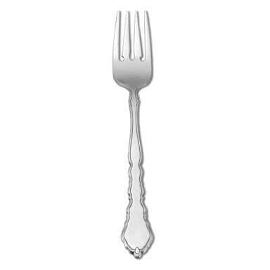 1880 Hospitality 2599FSLF Satinique S/S 7" Salad/Pastry Fork - Dozen
