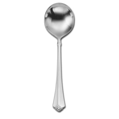 1880 Hospitality 2273SBLF Juilliard S/S 6-1/8" Bouillon Spoon - Dozen