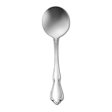 1880 Hospitality 2610SBLF Chateau S/S 5-3/4" Bouillon Spoon - Dozen