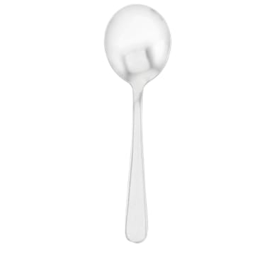 Walco 8912 Windsor 18/0 S/S 5-13/16" Bouillon Spoon - Dozen