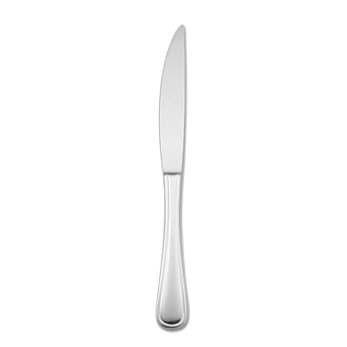 1880 Hospitality T015KSSF New Rim S/S 1-Piece Steak Knife - Dozen