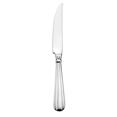 1880 Hospitality 2347KSSF Unity S/S 1-Pc 9-1/2" Steak Knife - Dozen