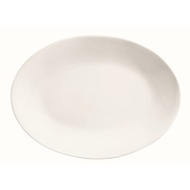 Libbey - Formerly World Tableware 840-530R-30 Porcelana Oval Coupe Platter