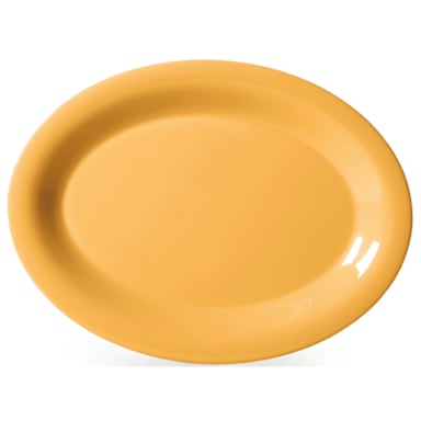 G.E.T. OP-950-TY Mardi Gras Tropical Yellow 9-3/4" Platter