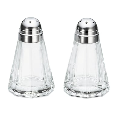 TableCraft 80S&P-2 Salt and Pepper Shakers with Lids