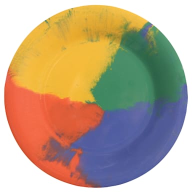 G.E.T. WP-7-CE Diamond Celebration 7" Wide Rim Plate