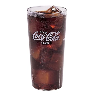 Cambro 20CC152 Colorware Clear 22 Oz. Coca-Cola Tumbler