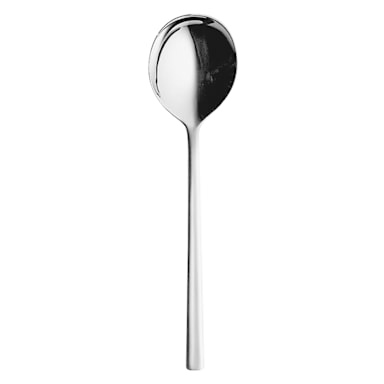 Hepp 01.0048.1630 Profile 7-3/16" S/S Round Soup Spoon - Dozen