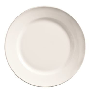 Libbey - Formerly World Tableware 840-410R-23 Porcelana 6-1/4" Wide Rim Plate