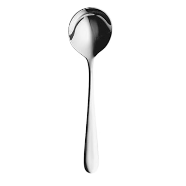 Hepp 01.0045.1630 Carlton 6-7/8" S/S Round Soup Spoon - Dozen