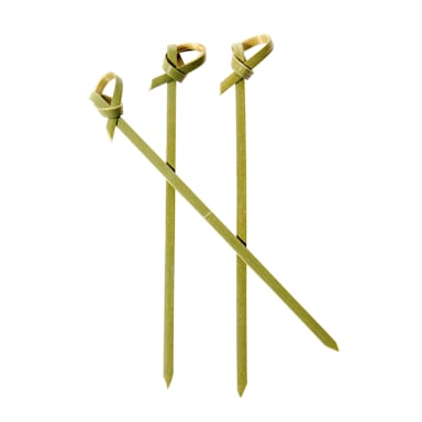 Town Food Service 51704CP 4" Knotted Bamboo Pick