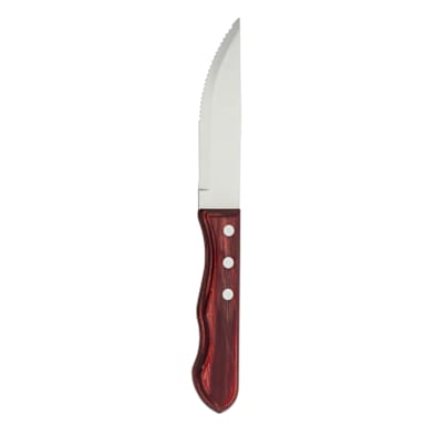 Walco 840529R Big Red Steak Knife with Polywood Handle - Dozen
