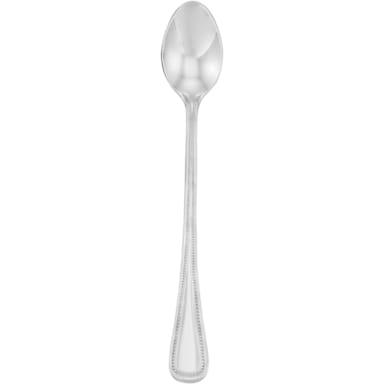 Walco 9204 Classic Bead 18/10 S/S 7-1/4" Iced Teaspoon - Dozen