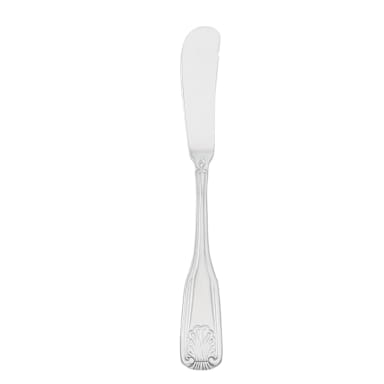 Walco 2811 Fanfare 18/0 S/S 7" Butter Spreader - Dozen
