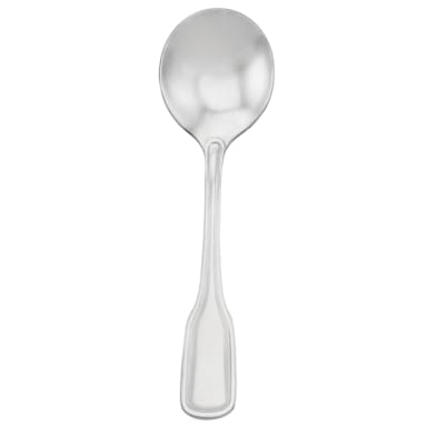 Walco 6612 Saville 18/0 S/S 6-1/4" Bouillon Spoon - Dozen