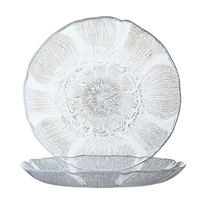 Arcoroc J0232 Fleur Glass 7-1/2" Dessert Plate