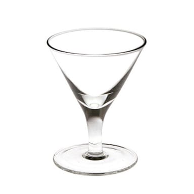 FOH ASA003CLG23 Sampler Clear 2 Ounce Mini Martini Glass