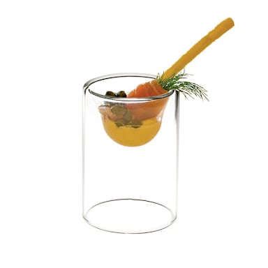FOH ASA000CLG22 Clear 2 Ounce Tall Sampler Glass - 6 / CS