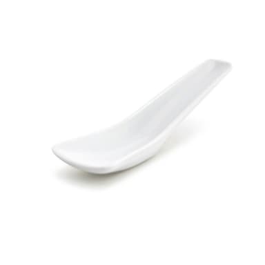 FOH FSP002WHP23 White 4.5" Tasting Spoon