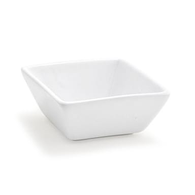 FOH DSD026WHP13 Kyoto 4 Ounce Tall Square Dish