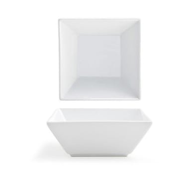 FOH DBO034WHP13 Kyoto 17 Ounce Square Bowl