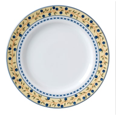 Vertex® China AL-16-BB Alpine Blueberry 10.5" Plate
