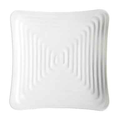 G.E.T. ML-63-W Milano White 10.25" Square Plate - Dozen