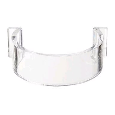 G.E.T. CLIPS-PLAIN-PC-CL Clear Salad Dressing Bottle Clips - 8 / ST